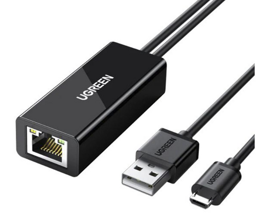 Adaptador Ethernet USB con conector micro USB 30985
