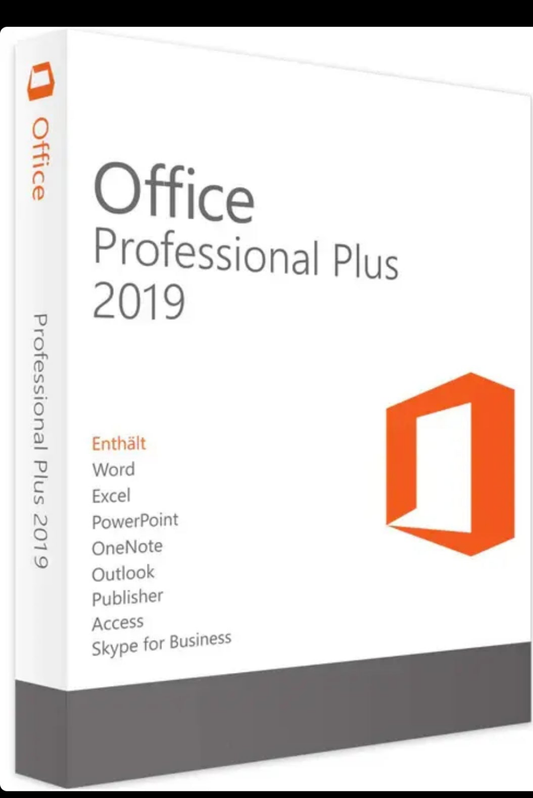 Clave de activación de Office 2019 Professional Plus.