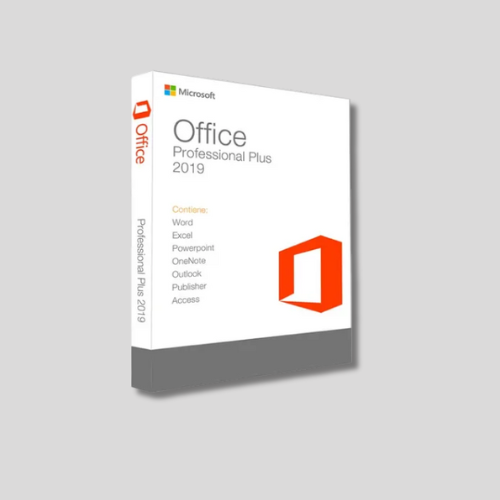 Clave de activación de Office 2019 Professional Plus.