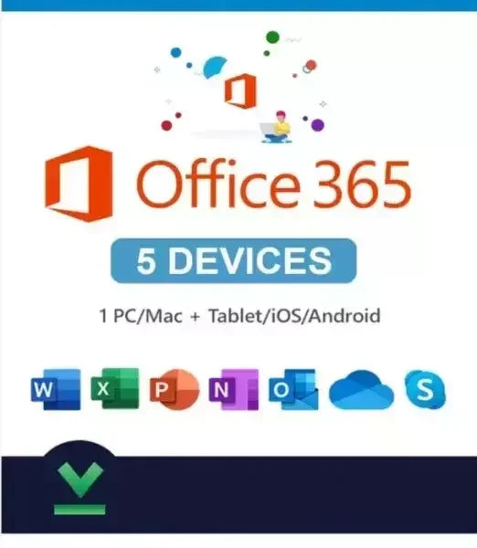 Office 365 Pro Plus 5 dispositivos 100 GB